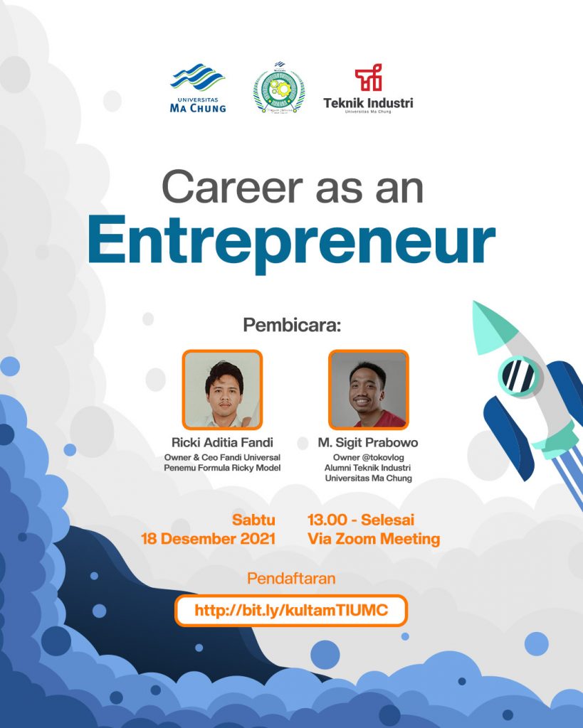 Kuliah Tamu "Career as an Entrepreneur"