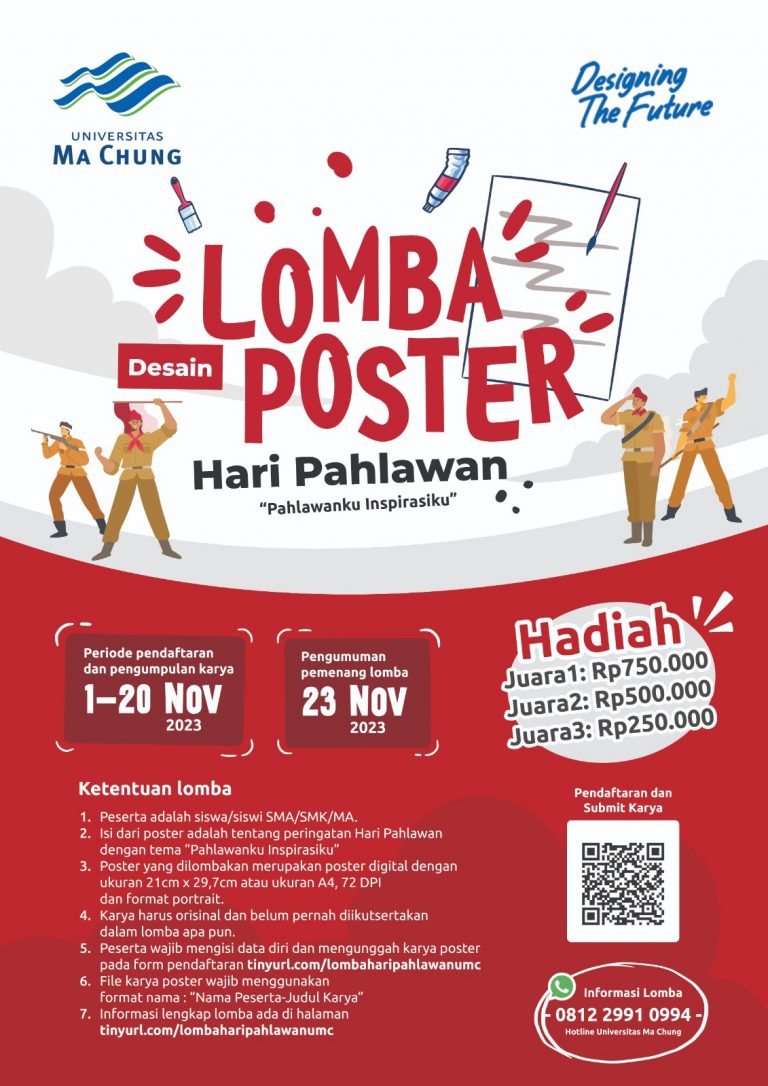 Lomba Poster Hari Pahlawan 2023 - Universitas Ma Chung