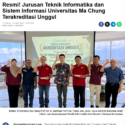 Akreditasi Unggul Prodi Informatika dan Sistem Informasi Ma Chung