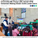 Dosen DKV Universitas Ma Chung Beri Pelatihan Desain Grafis Jemaat GPIB Getsemani Malang