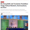 Dies Natalis Universitas Ma Chung ke-19