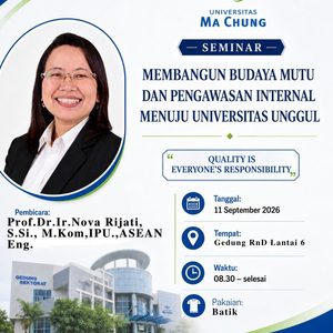 Seminar Membangun Budaya Mutu Menuju Universitas Unggul