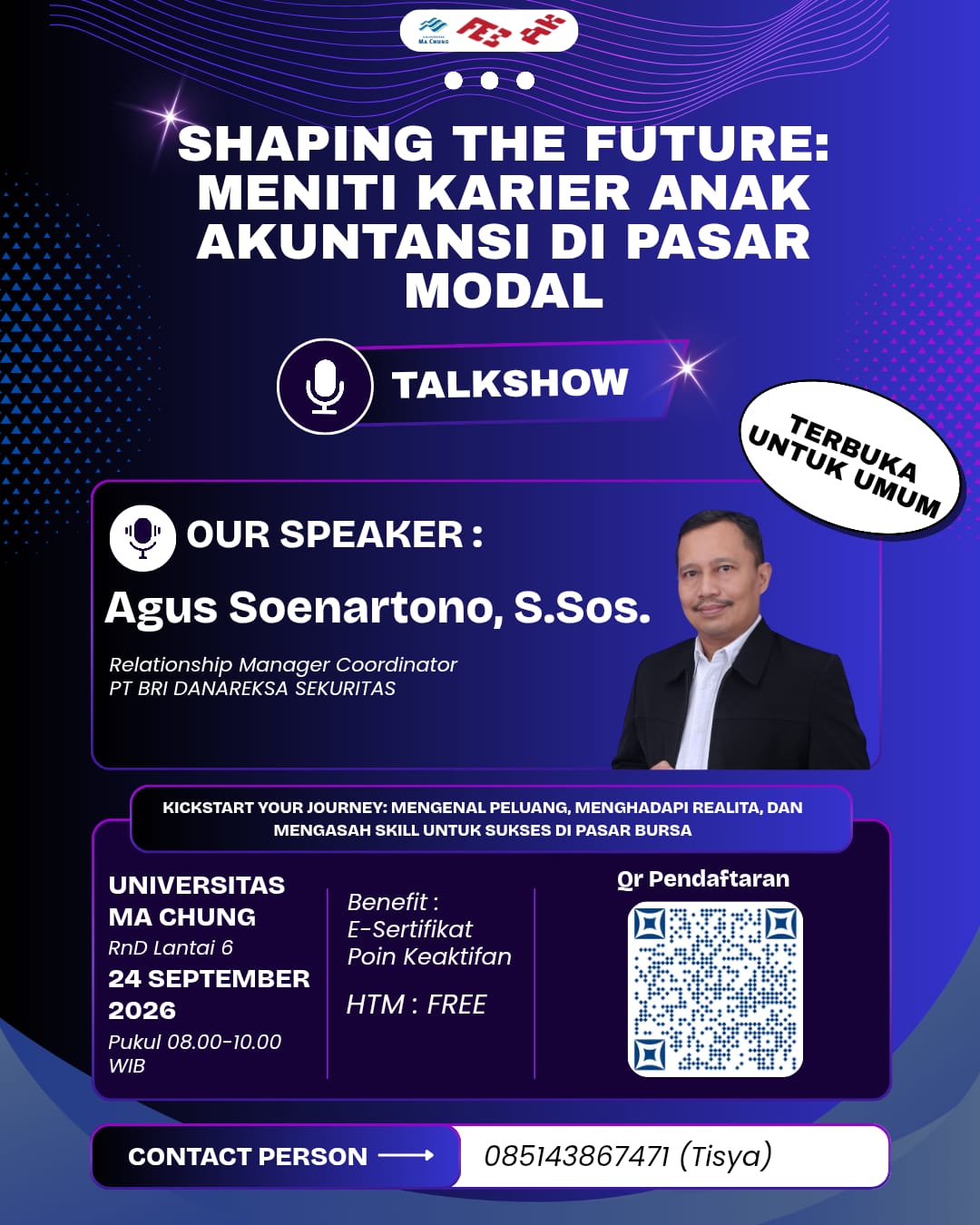 Seminar Universitas Ma Chung_Karier Anak Akuntansi di Pasar Modal