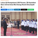 Sumpah Profesi Apoteker Universitas Ma Chung